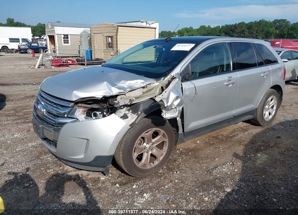 2012 FORD EDGE SEL VIN: 2FMDK3J95CBA87080