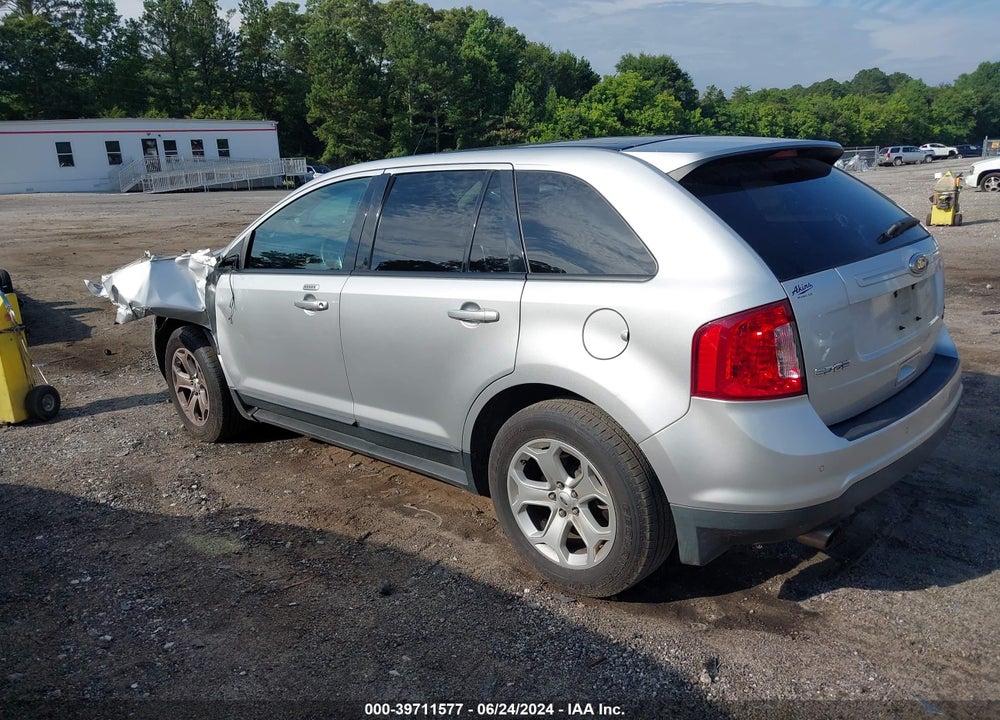 2012 FORD EDGE SEL VIN: 2FMDK3J95CBA87080