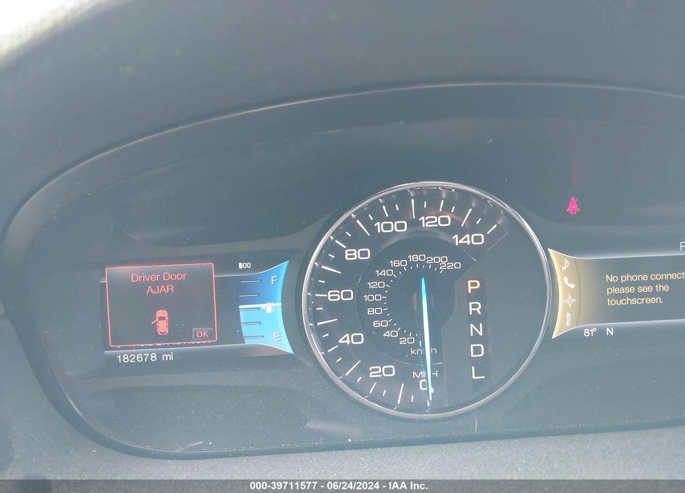 2012 FORD EDGE SEL VIN: 2FMDK3J95CBA87080