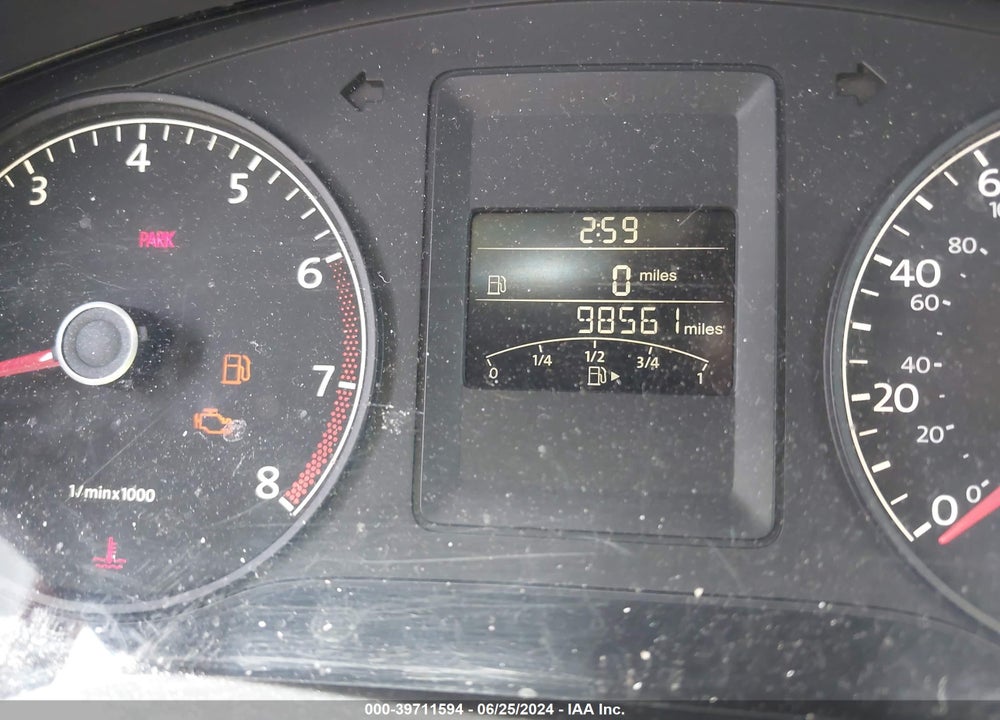 2014 VOLKSWAGEN JETTA 2.0L S VIN: 3VW1K7AJ4EM402247