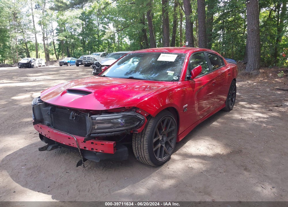 2016 DODGE CHARGER R/T SCAT PACK VIN: 2C3CDXGJ0GH351395