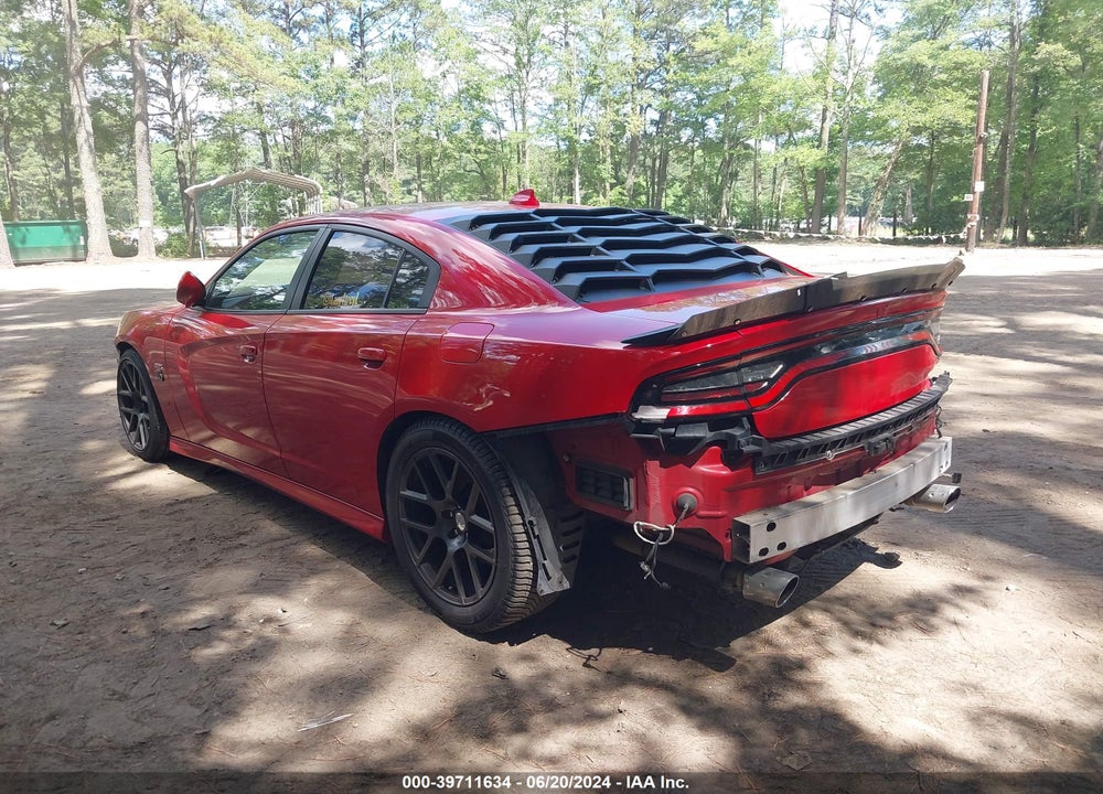 2016 DODGE CHARGER R/T SCAT PACK VIN: 2C3CDXGJ0GH351395