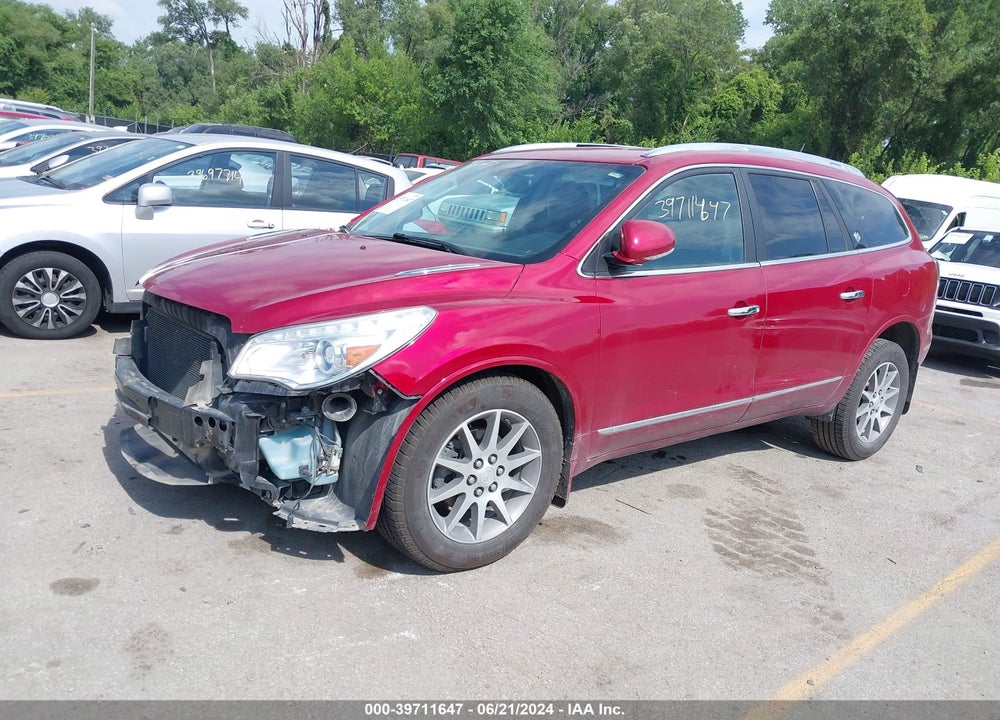 2013 BUICK ENCLAVE LEATHER VIN: 5GAKVCKD3DJ170415