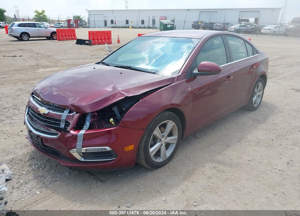 2015 CHEVROLET CRUZE 2LT AUTO VIN: 1G1PE5SB8F7283557