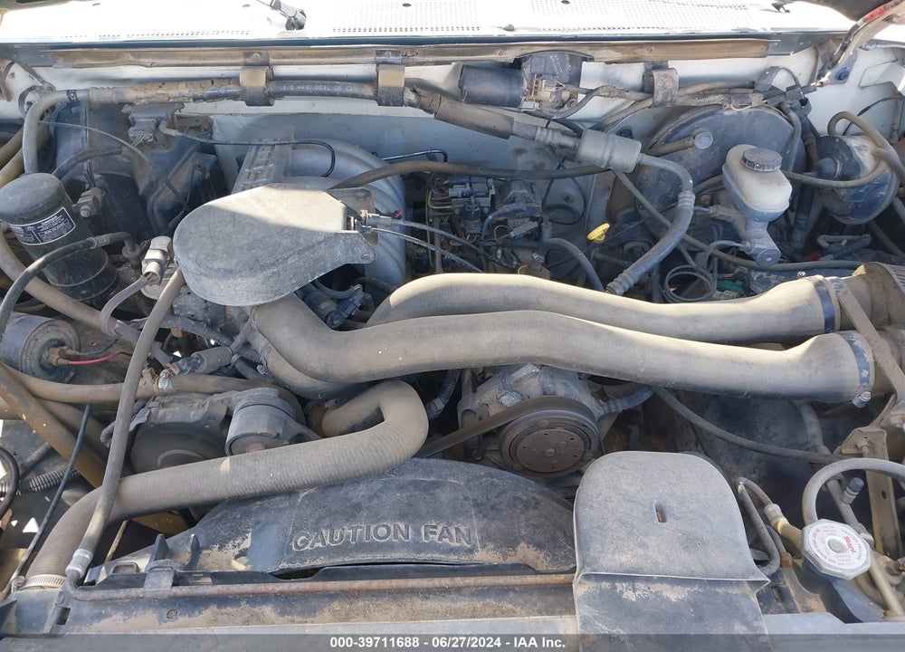 1991 FORD BRONCO U100 VIN: 1FMEU15H5MLA72407