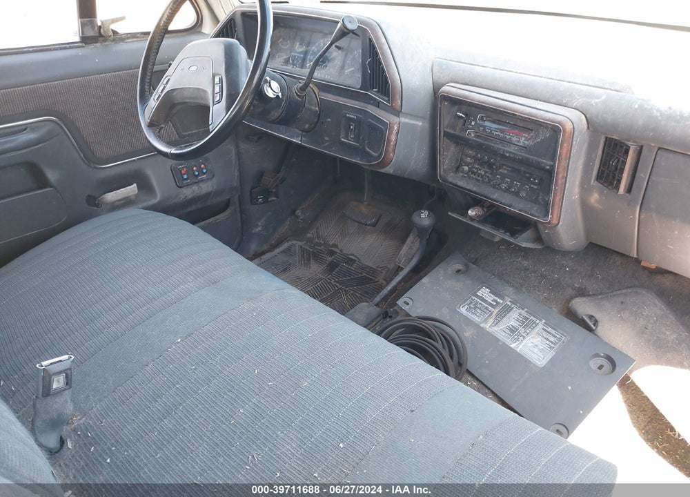 1991 FORD BRONCO U100 VIN: 1FMEU15H5MLA72407