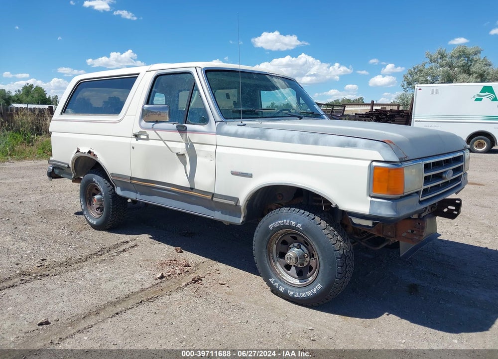 1991 FORD BRONCO U100 VIN: 1FMEU15H5MLA72407
