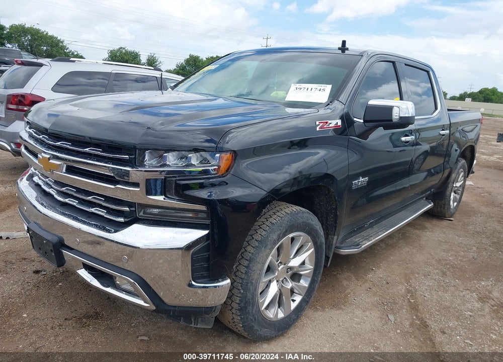 2020 CHEVROLET SILVERADO 1500 4WD SHORT BED LTZ VIN: 3GCUYGED6LG206566