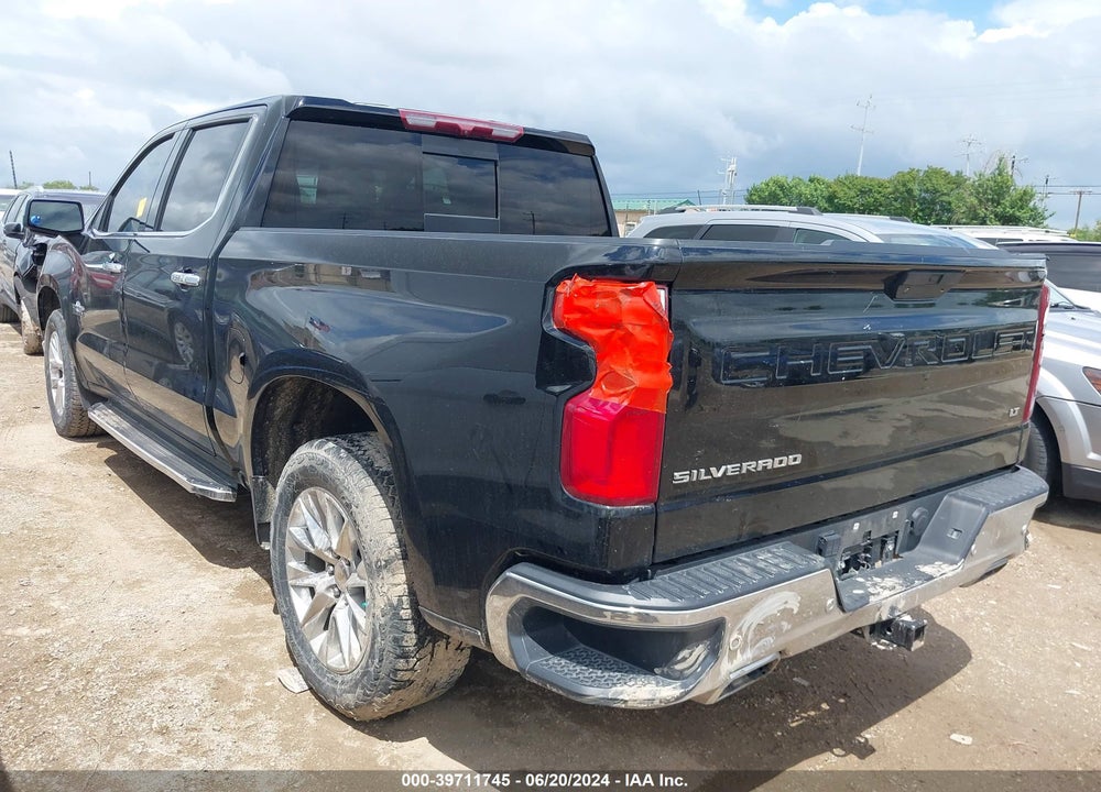 2020 CHEVROLET SILVERADO 1500 4WD SHORT BED LTZ VIN: 3GCUYGED6LG206566