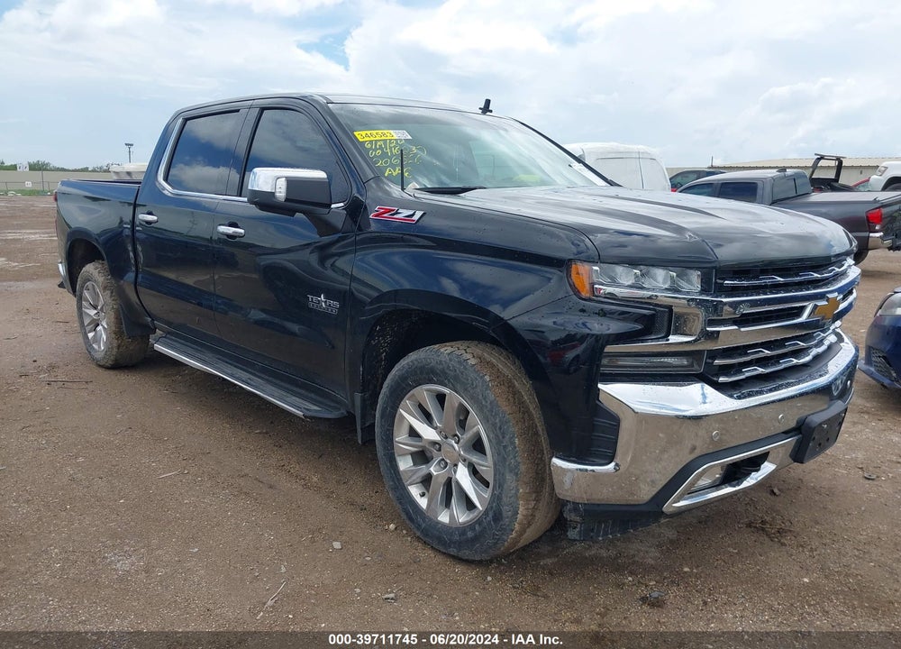 2020 CHEVROLET SILVERADO 1500 4WD SHORT BED LTZ VIN: 3GCUYGED6LG206566