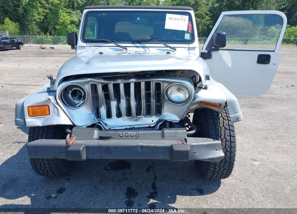 2006 JEEP WRANGLER X VIN: 1J4FA39SX6P776627