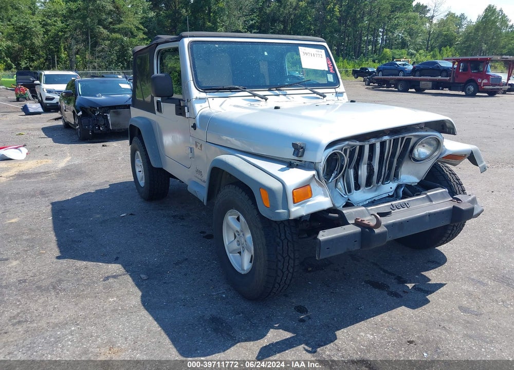 2006 JEEP WRANGLER X VIN: 1J4FA39SX6P776627