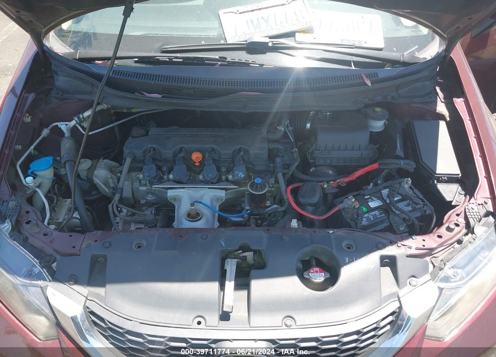 2015 HONDA CIVIC LX VIN: 19XFB2F56FE228765