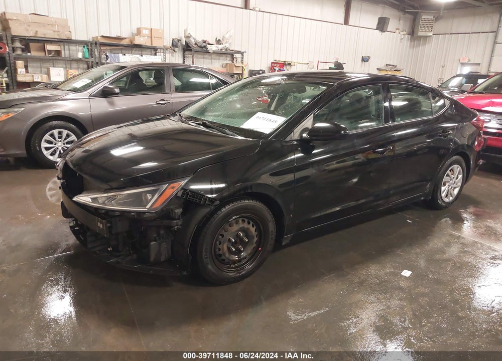 2019 HYUNDAI ELANTRA SE VIN: KMHD74LF2KU867668