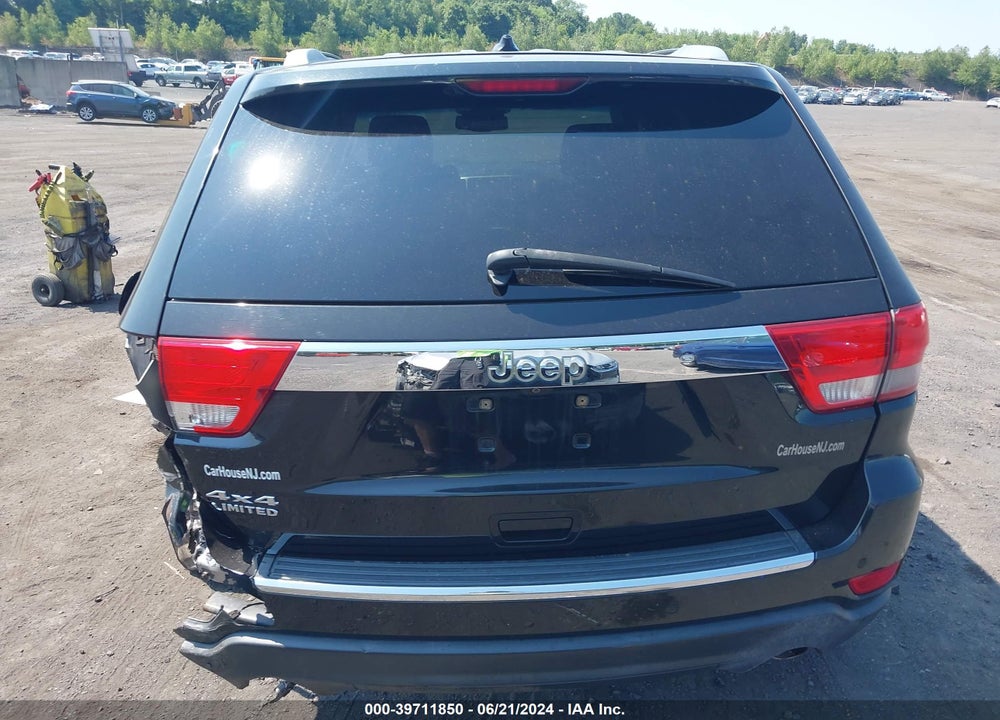 2012 JEEP GRAND CHEROKEE LIMITED VIN: 1C4RJFBTXCC116825