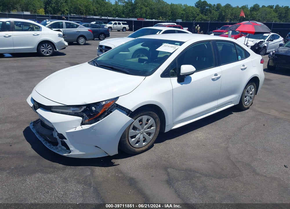 2020 TOYOTA COROLLA L VIN: JTDDPRAE8LJ001942