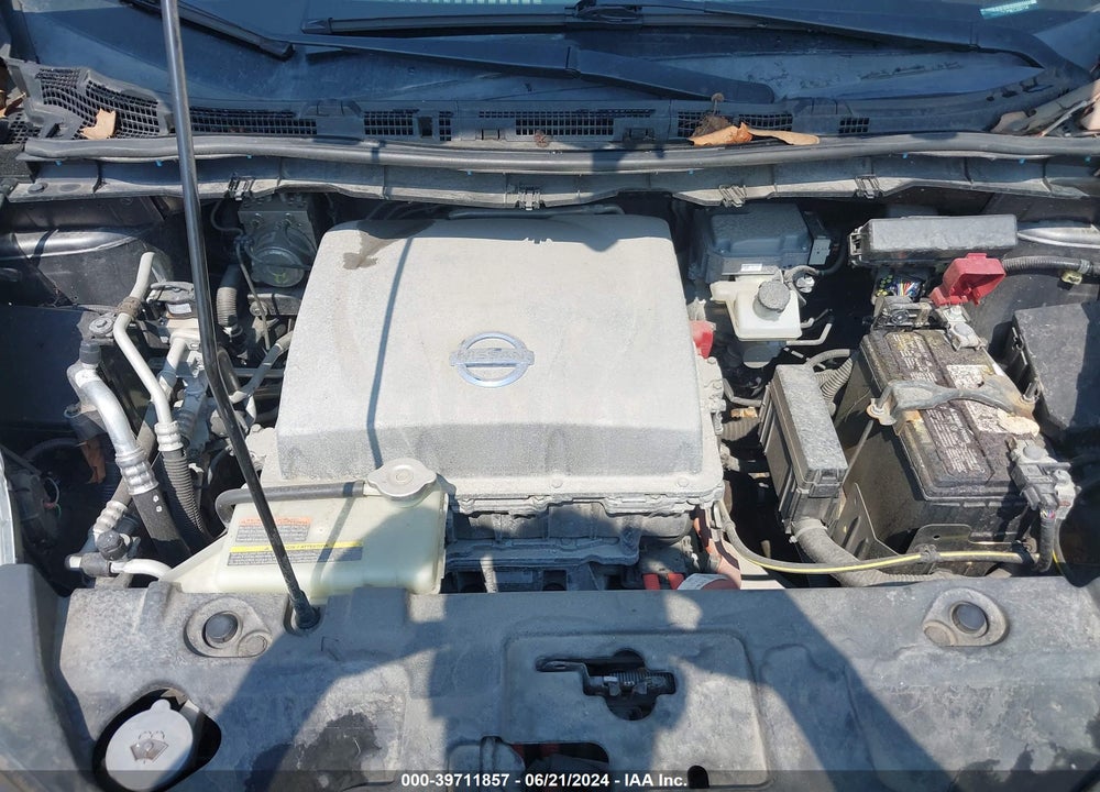 2014 NISSAN LEAF SV VIN: 1N4AZ0CP9EC332114