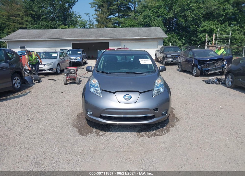 2014 NISSAN LEAF SV VIN: 1N4AZ0CP9EC332114