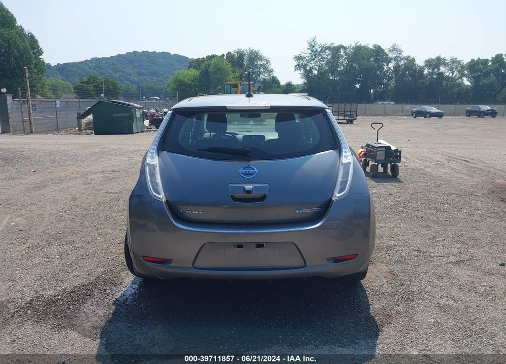 2014 NISSAN LEAF SV VIN: 1N4AZ0CP9EC332114