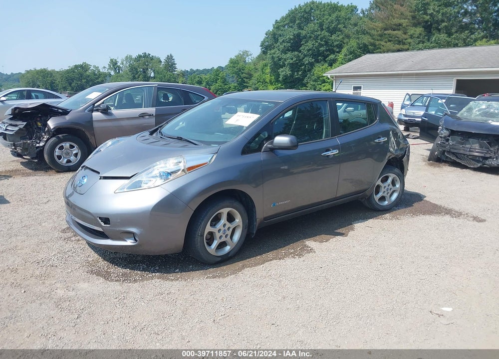 2014 NISSAN LEAF SV VIN: 1N4AZ0CP9EC332114