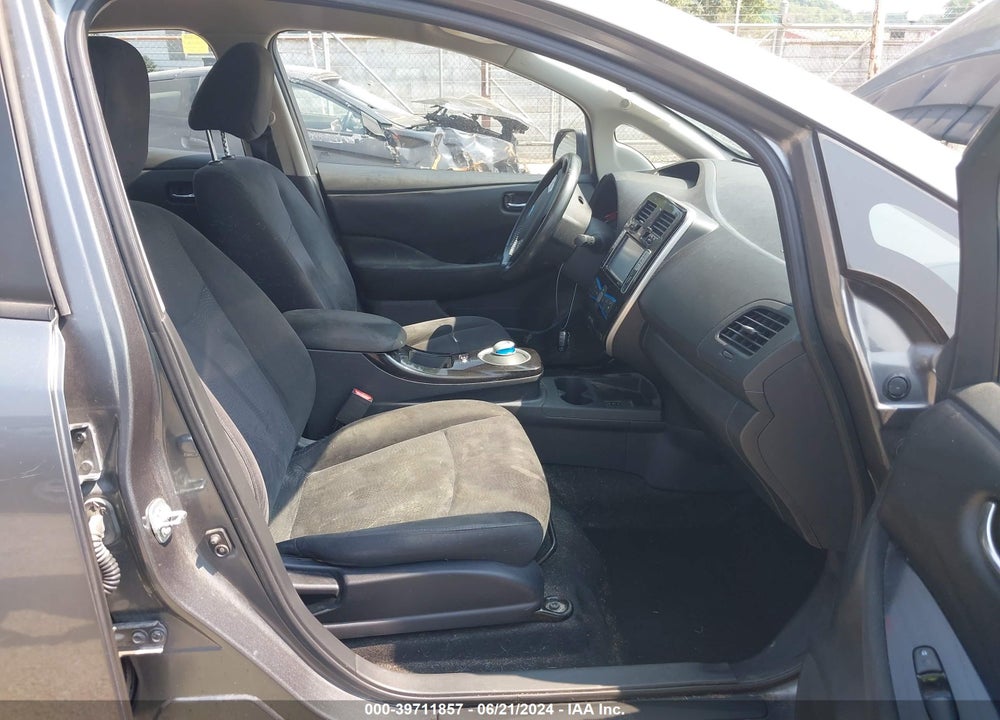 2014 NISSAN LEAF SV VIN: 1N4AZ0CP9EC332114