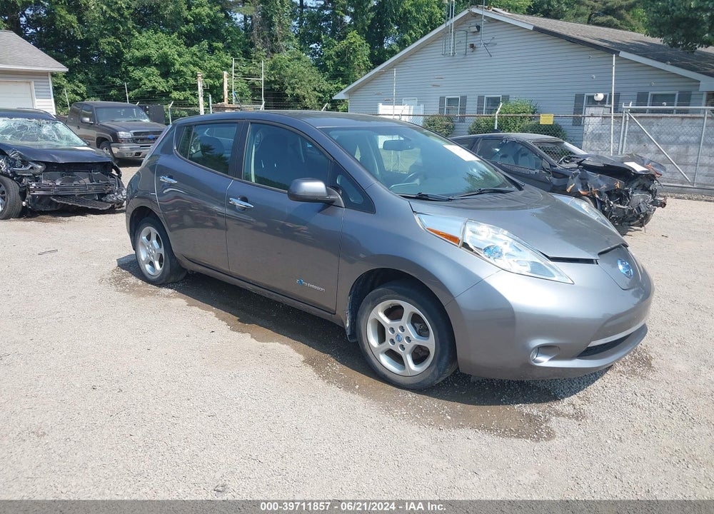 2014 NISSAN LEAF SV VIN: 1N4AZ0CP9EC332114