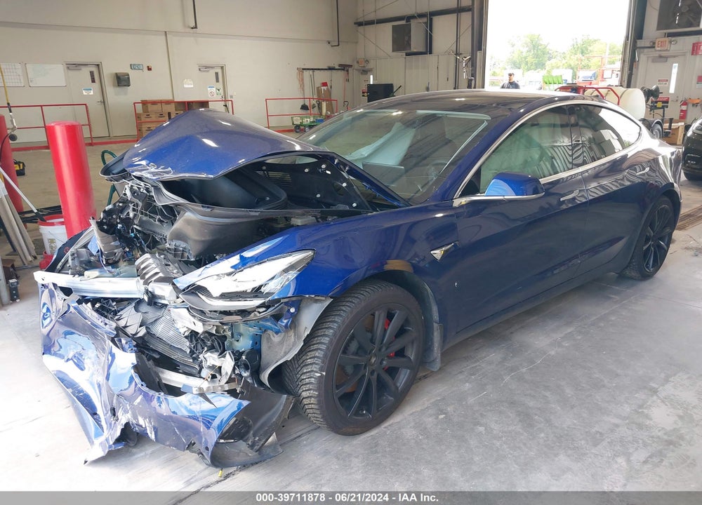 2020 TESLA MODEL 3 PERFORMANCE DUAL MOTOR ALL-WHEEL DRIVE VIN: 5YJ3E1EC1LF603102