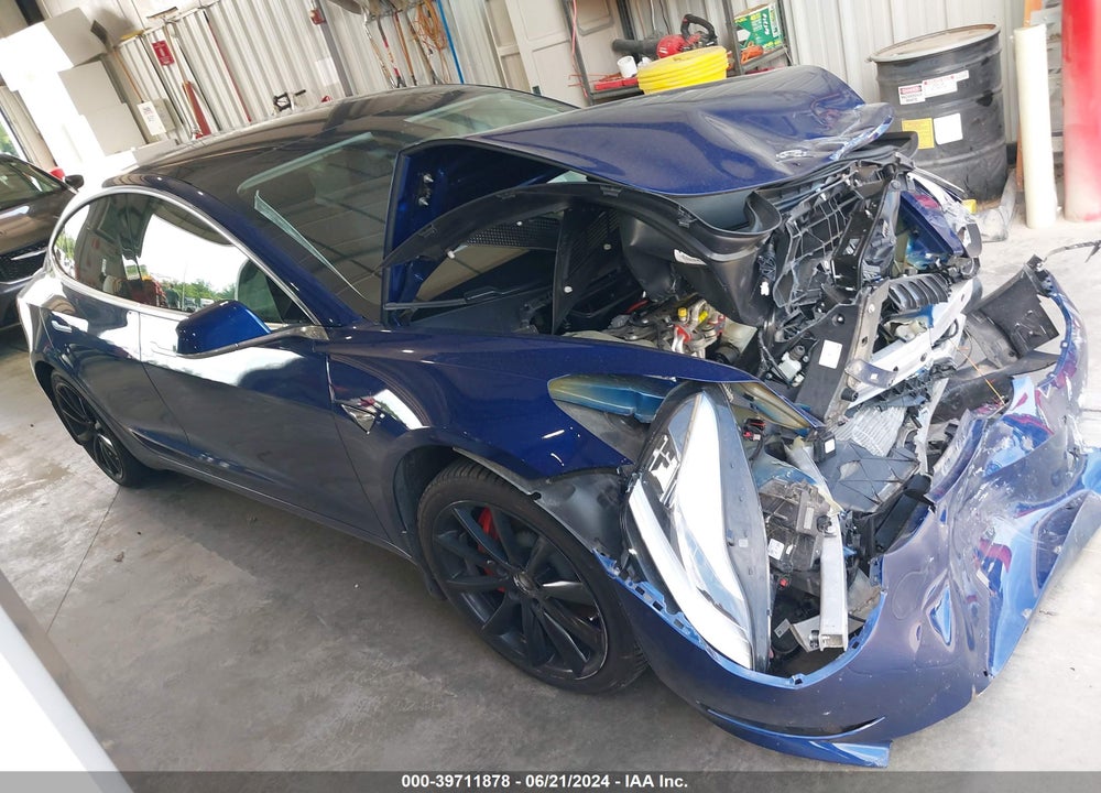 2020 TESLA MODEL 3 PERFORMANCE DUAL MOTOR ALL-WHEEL DRIVE VIN: 5YJ3E1EC1LF603102