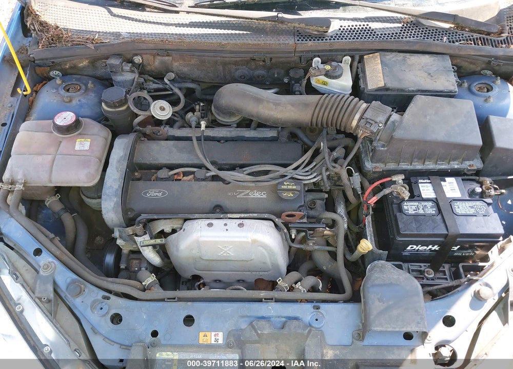 2002 FORD FOCUS SE/ZTW VIN: 1FAFP36322W104617