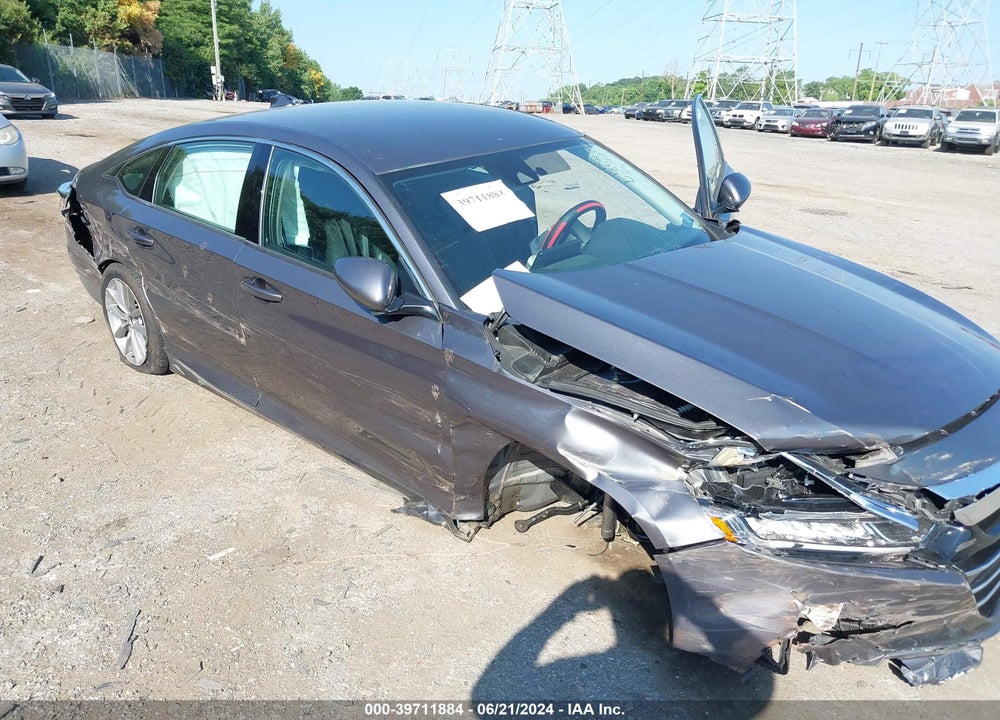 2021 HONDA ACCORD LX VIN: 1HGCV1F1XMA018415