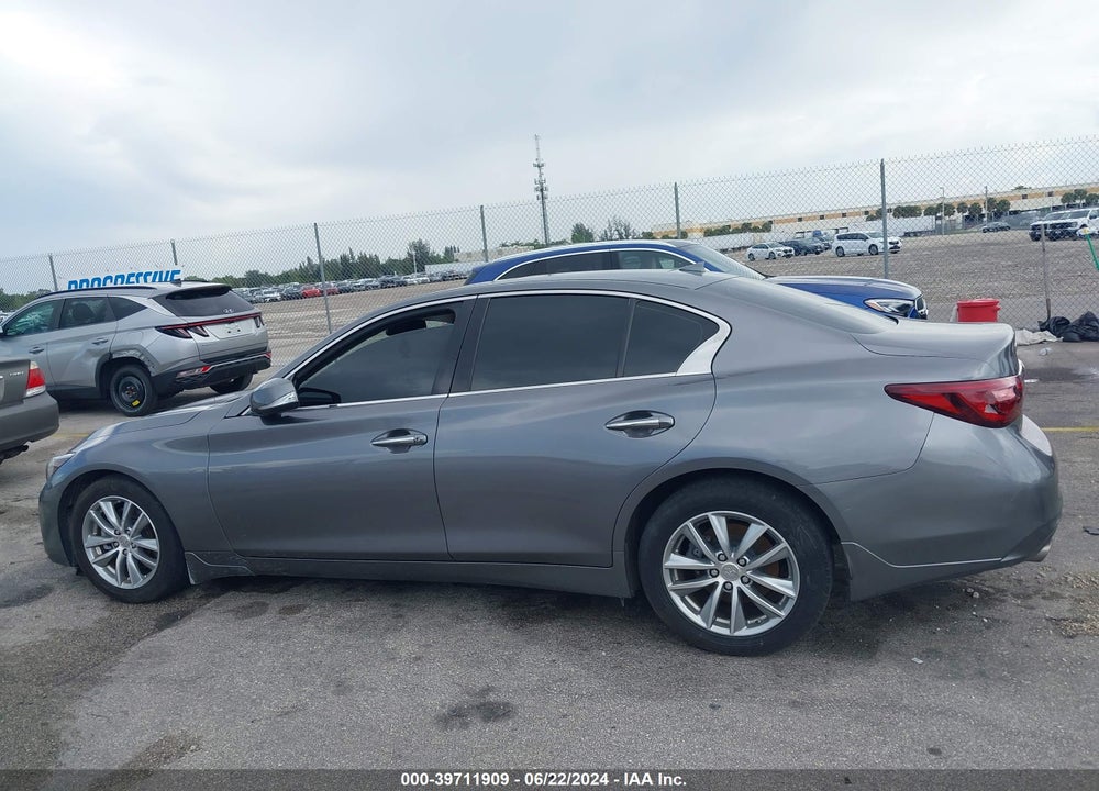 2019 INFINITI Q50 3.0T LUXE VIN: JN1EV7AP4KM513178