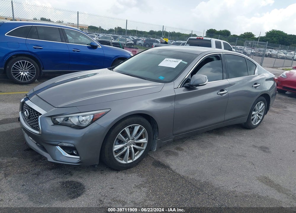 2019 INFINITI Q50 3.0T LUXE VIN: JN1EV7AP4KM513178
