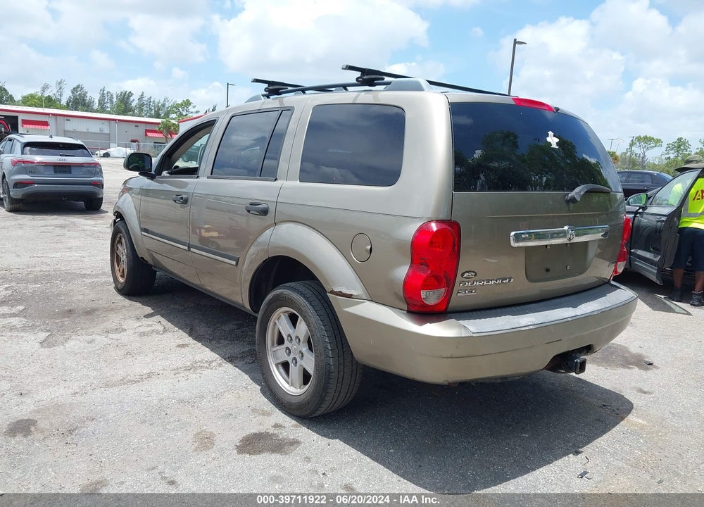 2007 DODGE DURANGO SLT VIN: 1D8HD48P97F502465