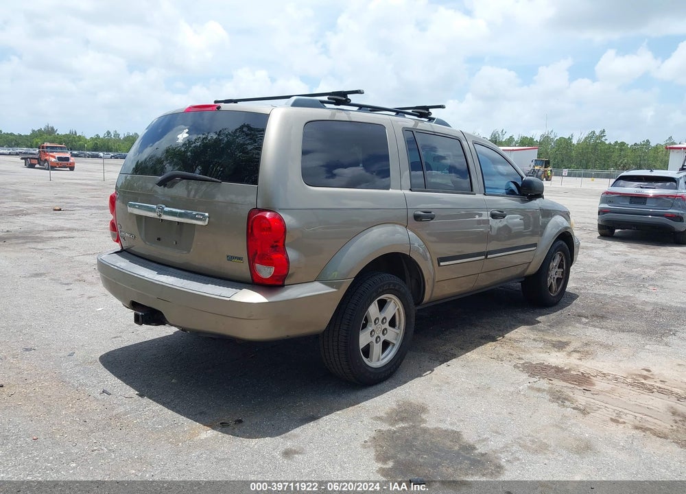 2007 DODGE DURANGO SLT VIN: 1D8HD48P97F502465