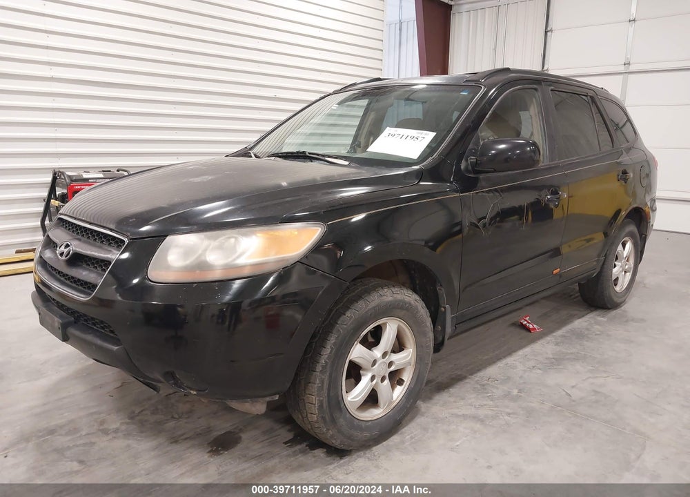 2007 HYUNDAI SANTA FE GLS VIN: KM8SG73D87U146401