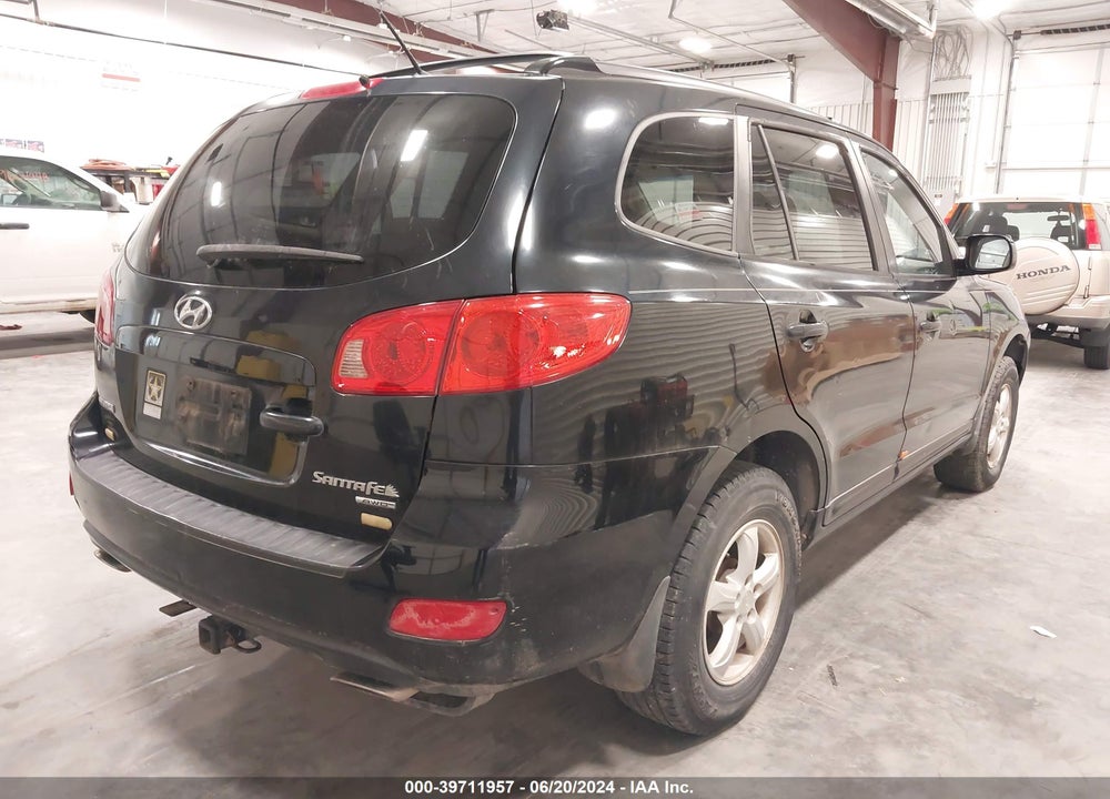 2007 HYUNDAI SANTA FE GLS VIN: KM8SG73D87U146401