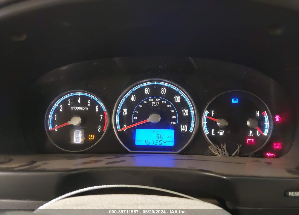 2007 HYUNDAI SANTA FE GLS VIN: KM8SG73D87U146401