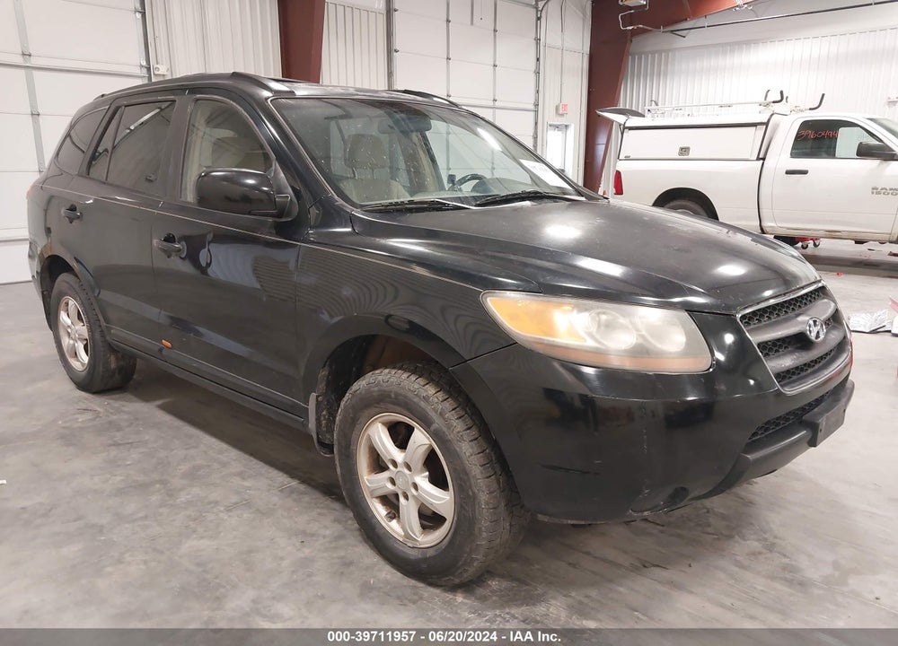 2007 HYUNDAI SANTA FE GLS VIN: KM8SG73D87U146401