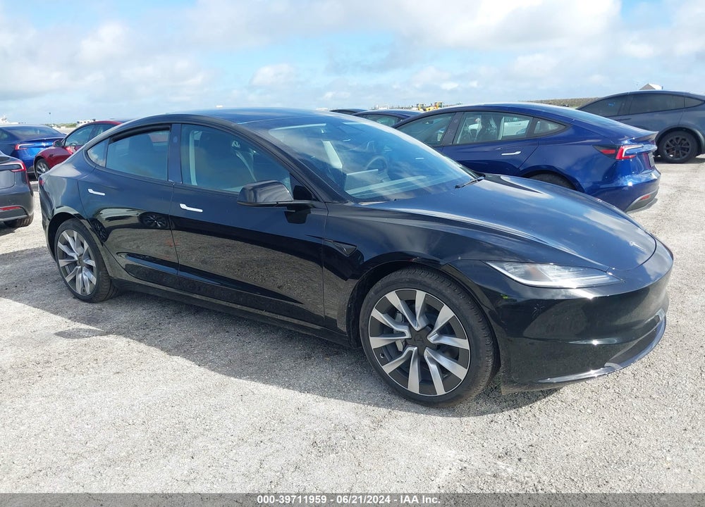 2024 TESLA MODEL 3 REAR-WHEEL DRIVE VIN: 5YJ3E1EA7RF749379