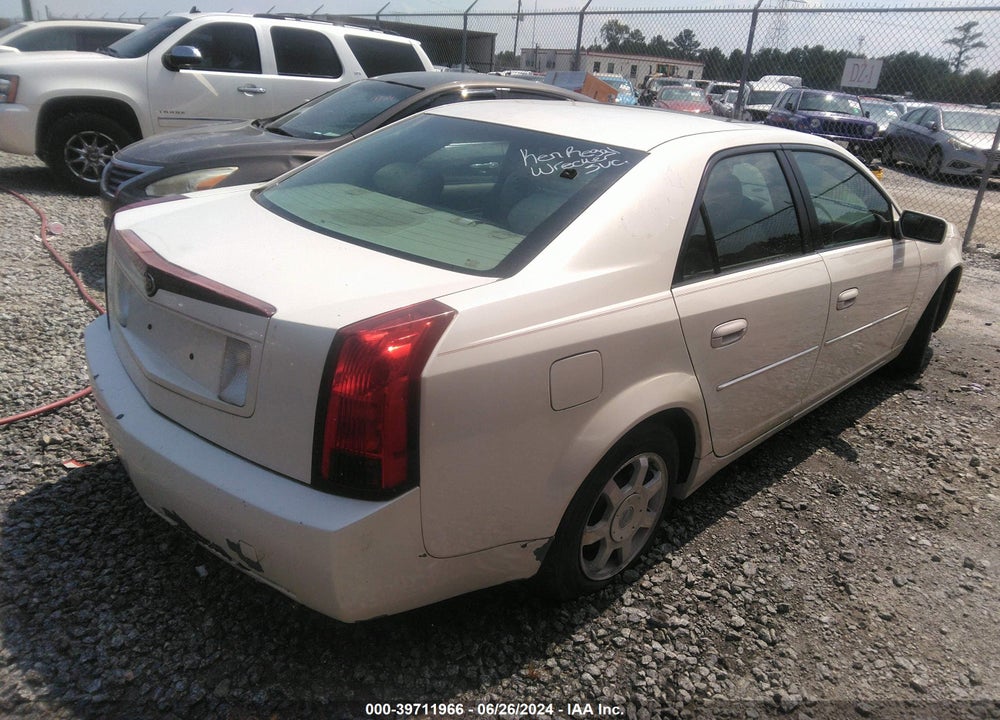 2004 CADILLAC CTS STANDARD VIN: 1G6DM577040171992
