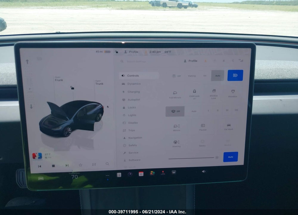 2024 TESLA MODEL 3 REAR-WHEEL DRIVE VIN: 5YJ3E1EA7RF751049
