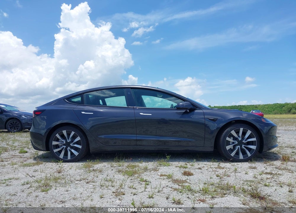 2024 TESLA MODEL 3 REAR-WHEEL DRIVE VIN: 5YJ3E1EA7RF751049