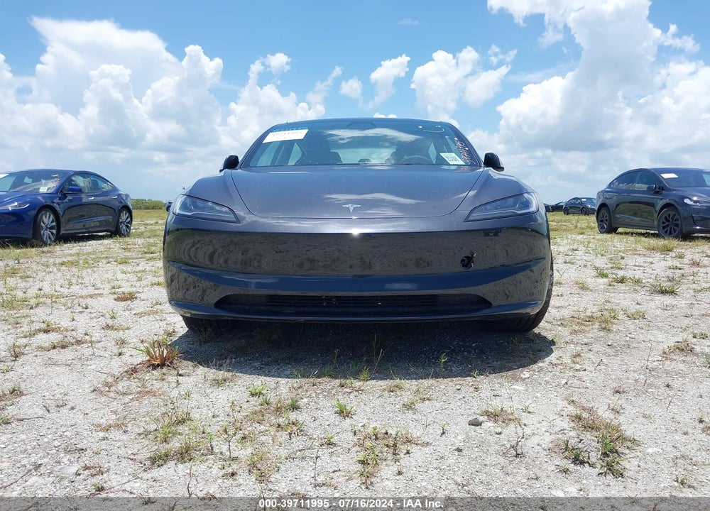 2024 TESLA MODEL 3 REAR-WHEEL DRIVE VIN: 5YJ3E1EA7RF751049