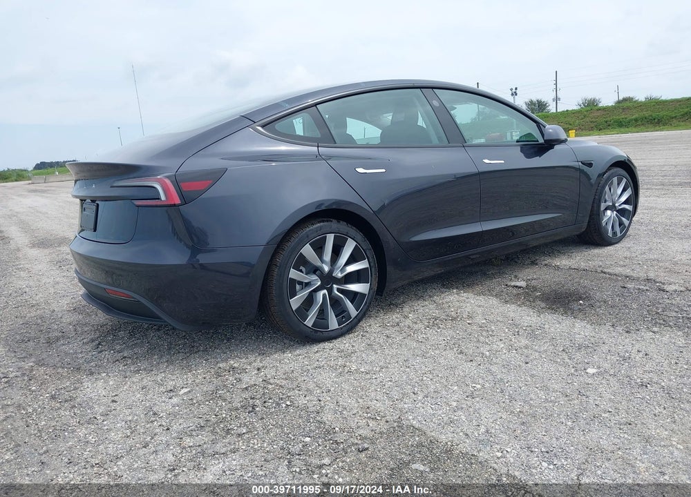 2024 TESLA MODEL 3 REAR-WHEEL DRIVE VIN: 5YJ3E1EA7RF751049