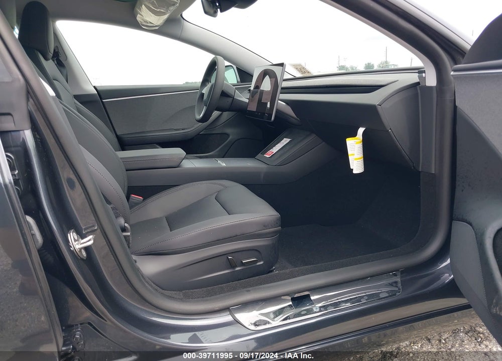 2024 TESLA MODEL 3 REAR-WHEEL DRIVE VIN: 5YJ3E1EA7RF751049