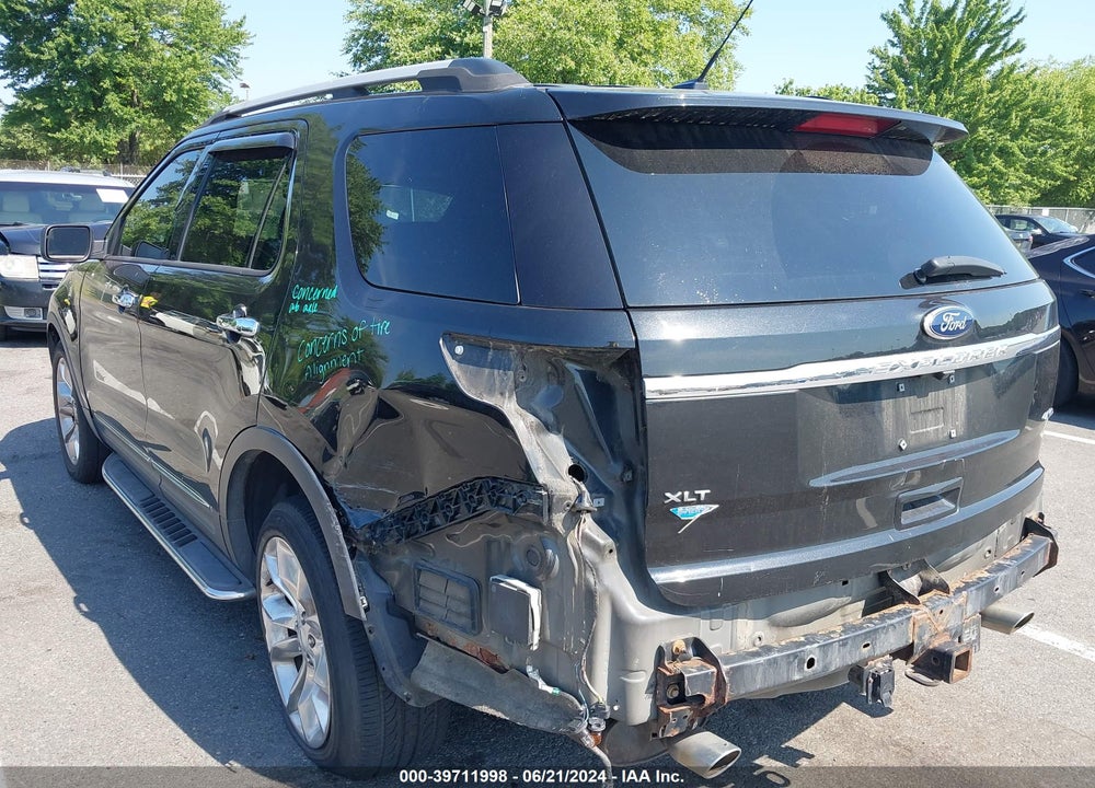 2013 FORD EXPLORER XLT VIN: 1FM5K8D85DGB31237