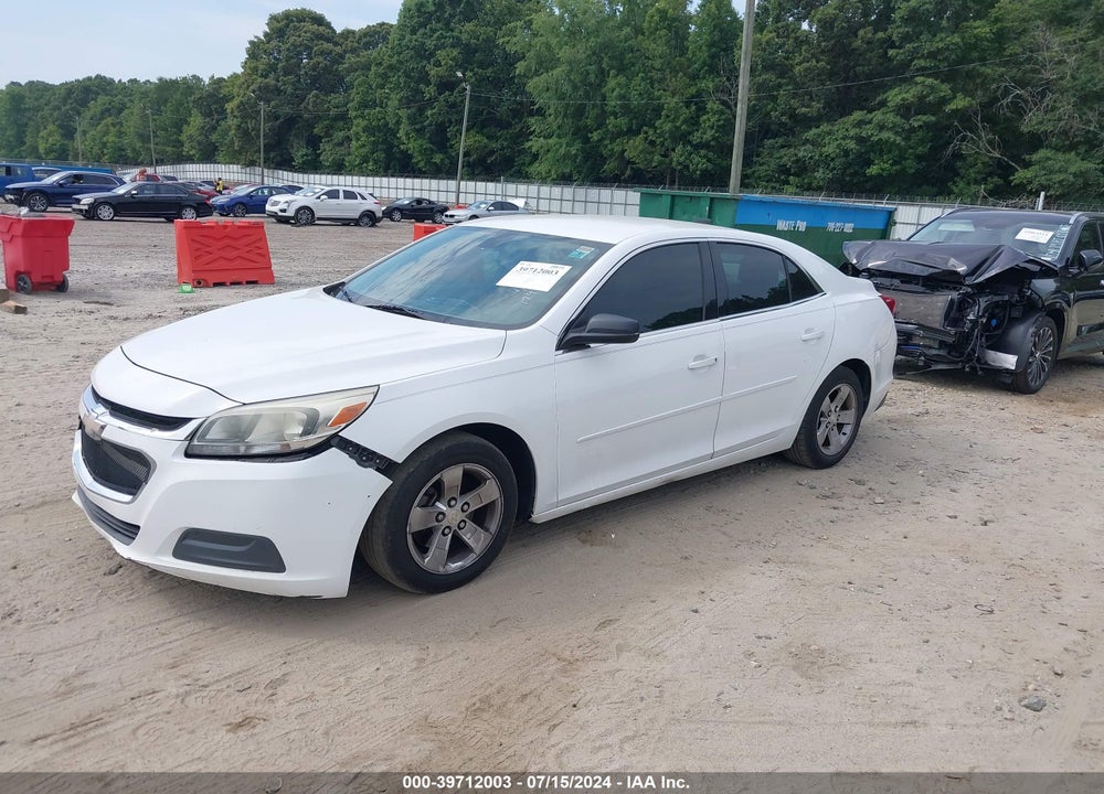 2015 CHEVROLET MALIBU LS VIN: 1G11B5SL8FF174903