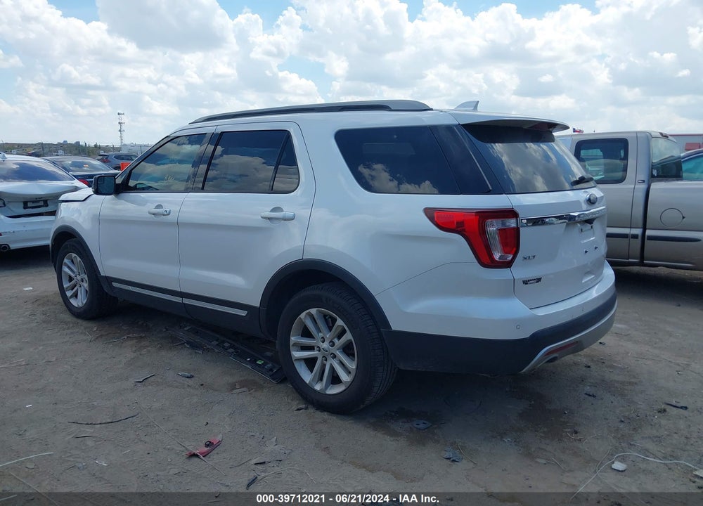 2016 FORD EXPLORER XLT VIN: 1FM5K7D87GGC58036
