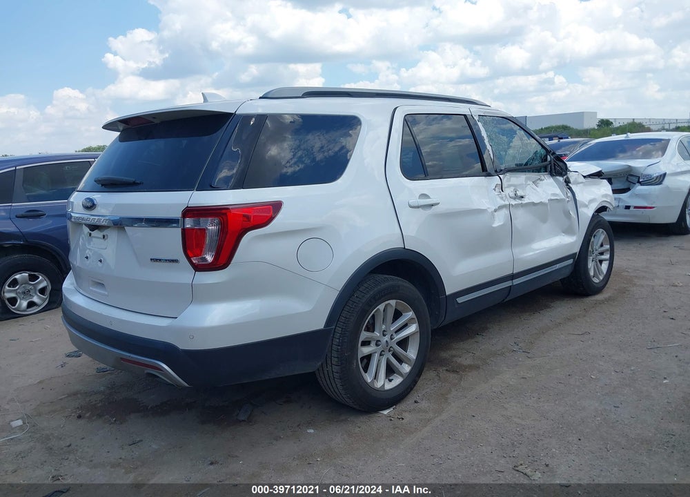 2016 FORD EXPLORER XLT VIN: 1FM5K7D87GGC58036