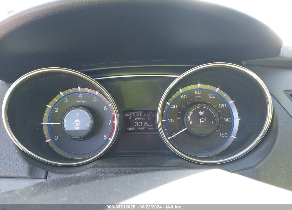 2013 HYUNDAI SONATA GLS VIN: 5NPEB4AC0DH682449